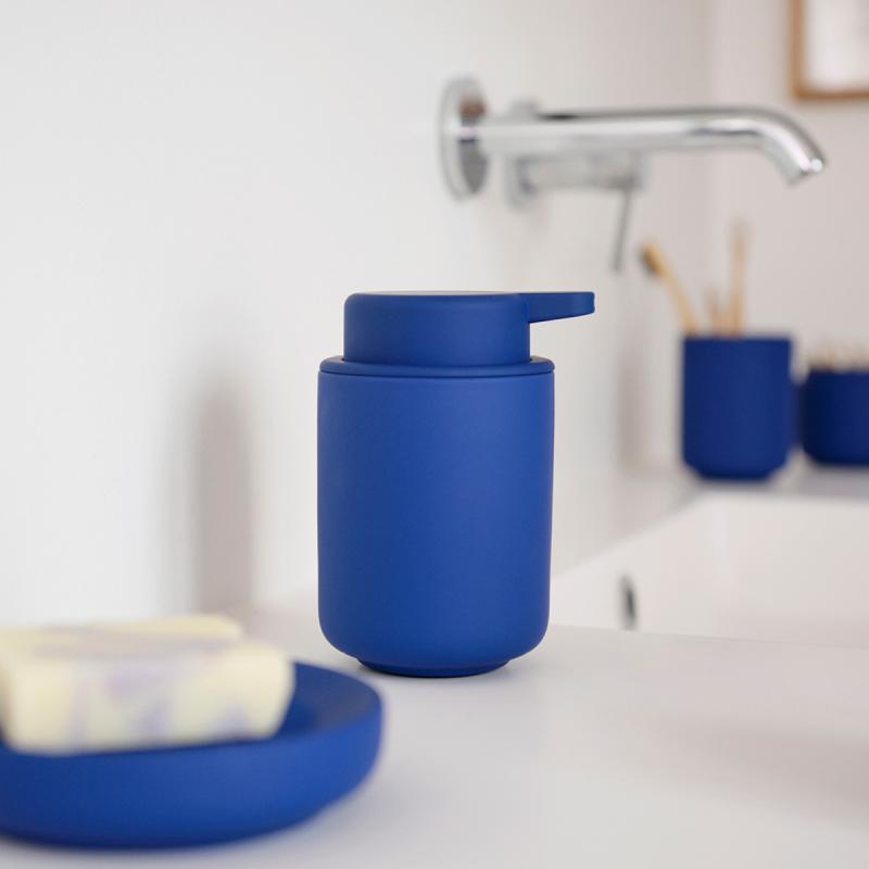 Ume såpedispenser 13 cm indigo blue
