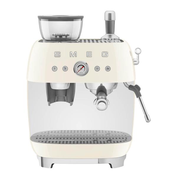 Espressomaskin EGF03 2,4L m/kaffekvern krem