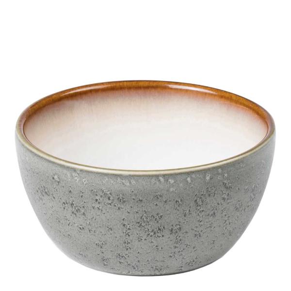 Skål 14 cm grå/creme