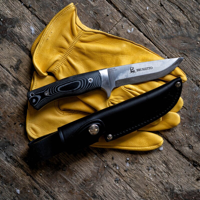 Femund fulltangekniv 23,5 cm svart