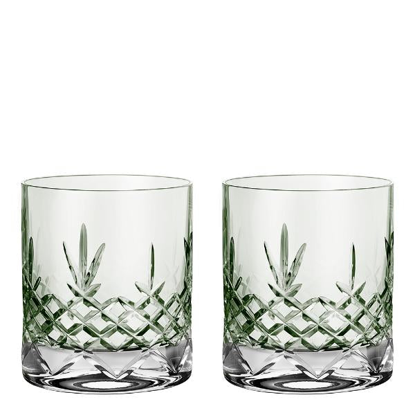 Crispy Lowball glass 38 cl 2 stk emerald