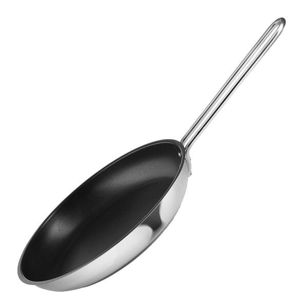 Stainless Steel stekepanne 28 cm Slip-Let® belegg