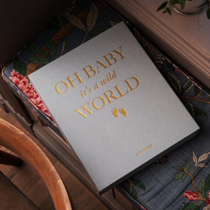 Fotoalbum baby it's a wild world mint
