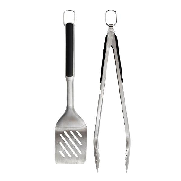 Sett grilltang og grillspade