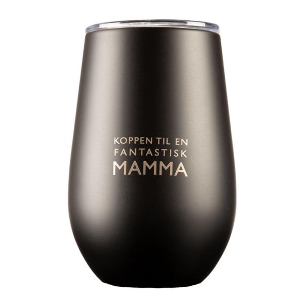 Termokopp MAMMA 33 cl svart