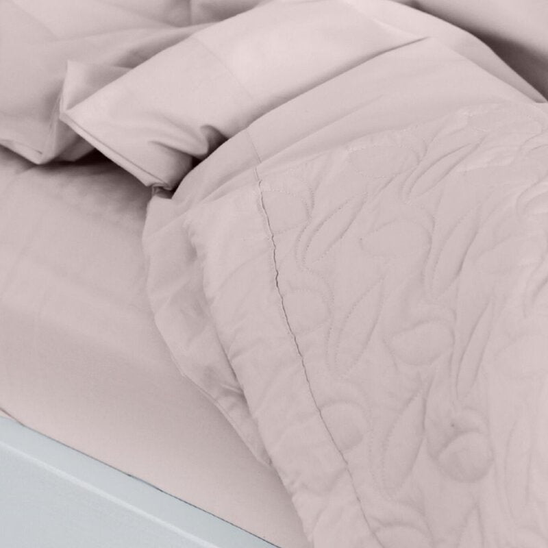 Bedding Collection laken 140x250 cm powder rose
