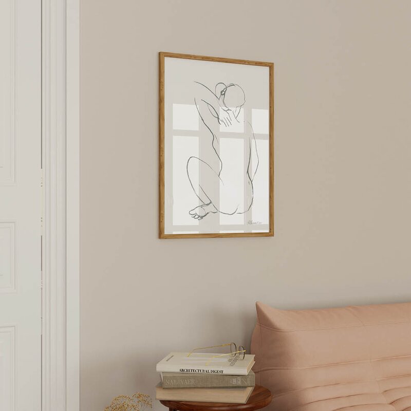 Wild Apple poster 30x40 cm nude sketch i