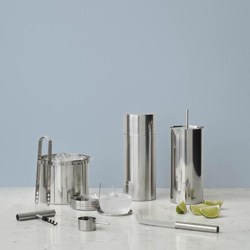 Arne Jacobsen glassbrikker 6 stk stål