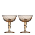Opacity italiensk champagneglass 15 cl 2 stk fersken