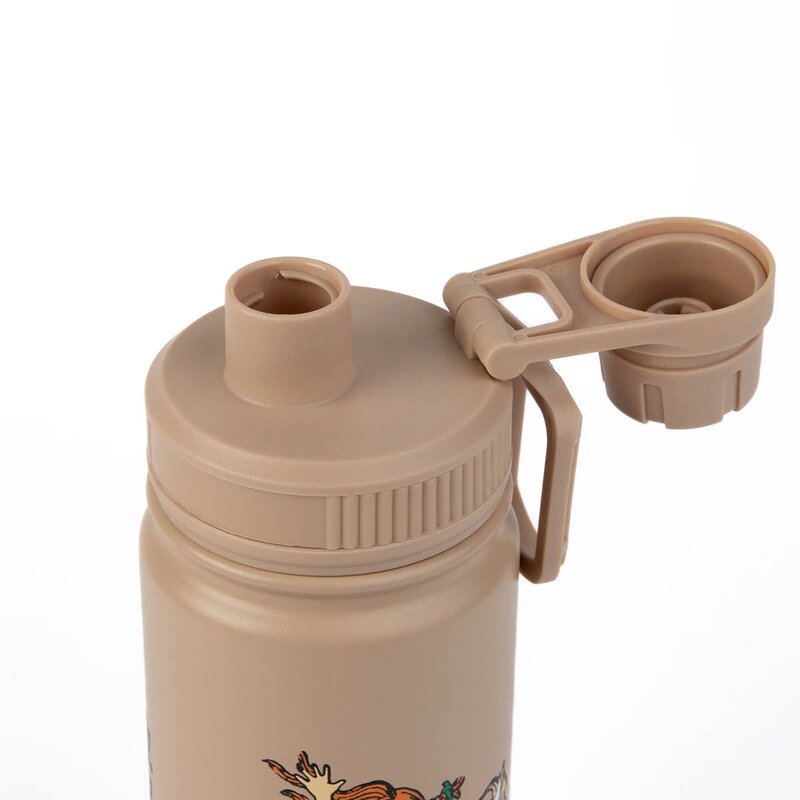 Pippi termoflaske 0,55L Pippi hest beige