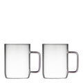 Torino glasskrus 40 cl 2 stk rosa