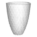 Hallon vase 20 cm frostet