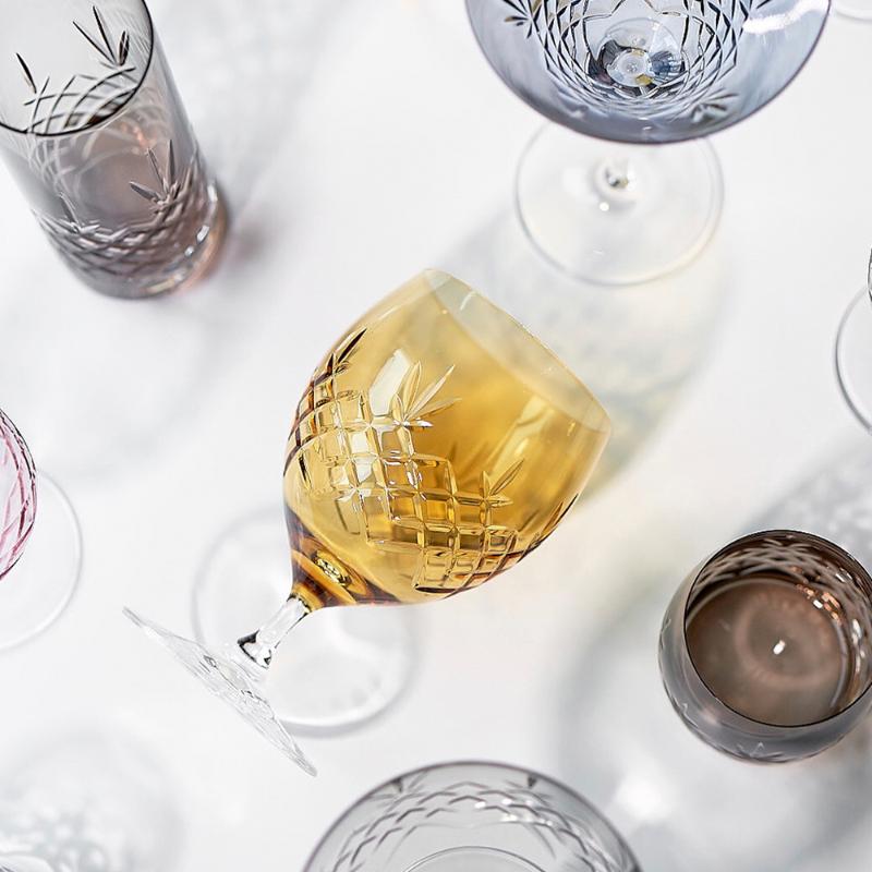 Crispy Eightball glass 55 cl 2 stk citrine