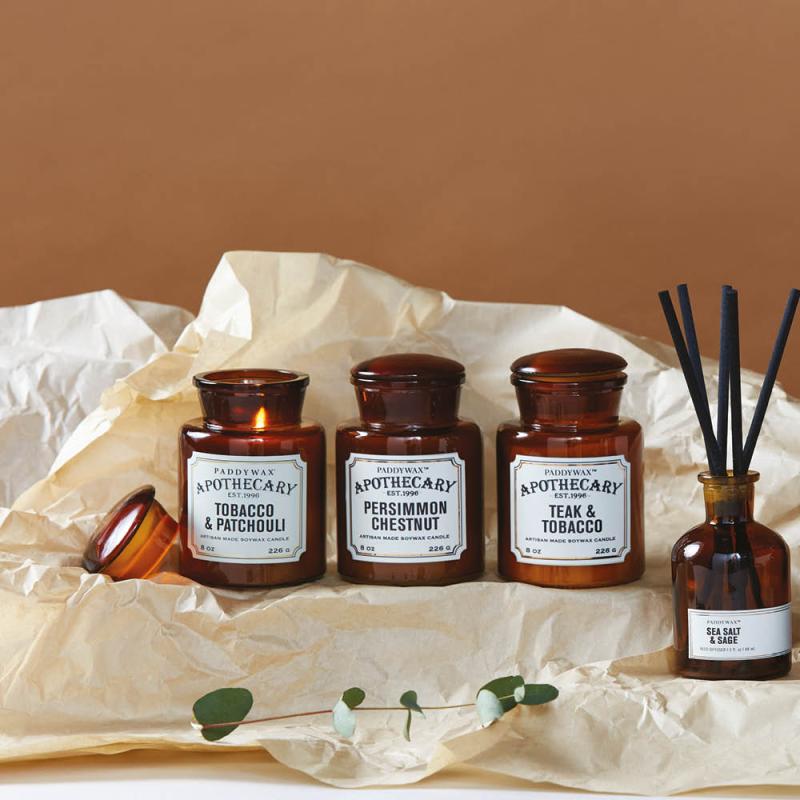 Apothecary duflys glasskrukke tobacco/patchouli