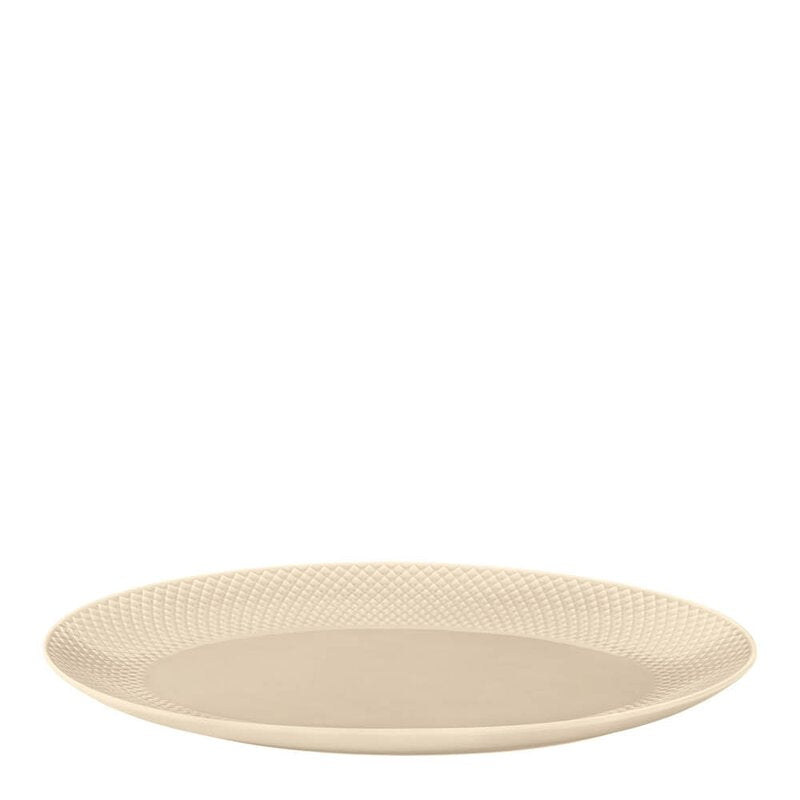 Rhombe Earth ovalt serveringsfat 35x26,5 cm marble