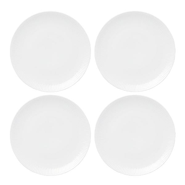 Relief frokosttallerken 22 cm 4 stk