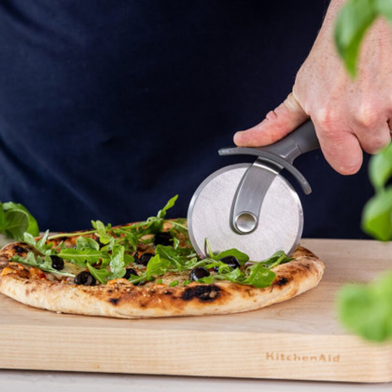 Core soft grip pizzahjul 23 cm charcoal grey