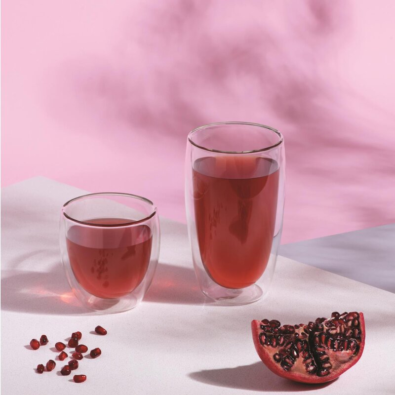 Pavina kaffeglass sett 8 stk 25 cl + 35 cl
