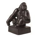 Figur Gorilla grafitt M