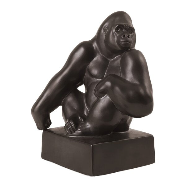 Figur Gorilla grafitt M