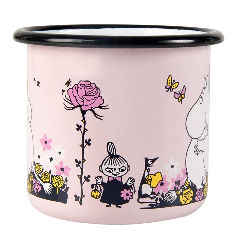 Mummikopp Emalje 37 cl Klem rosa