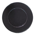 Black Satin tallerken 23 cm