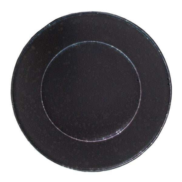 Black Satin tallerken 23 cm