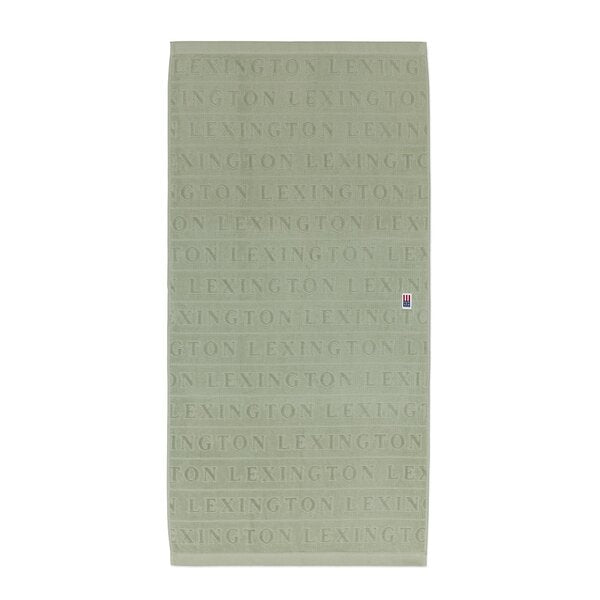 Håndkle velour jacquard 70x130 cm vintage green