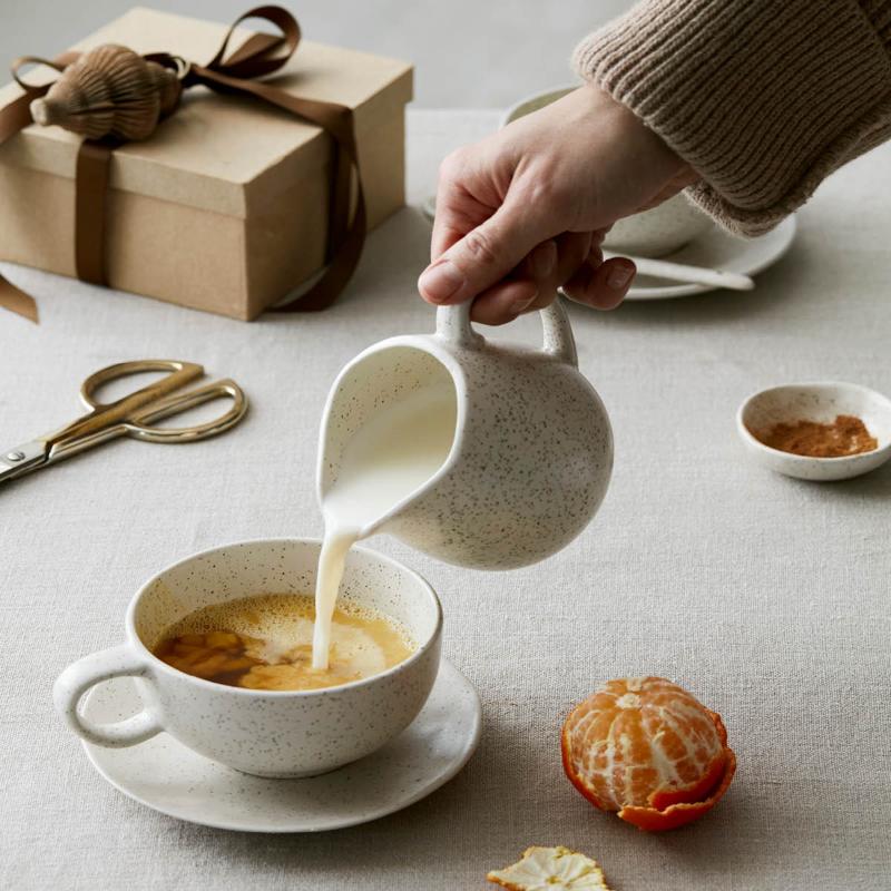 Nordic Vanilla melkekanne 30 cl kremhvit