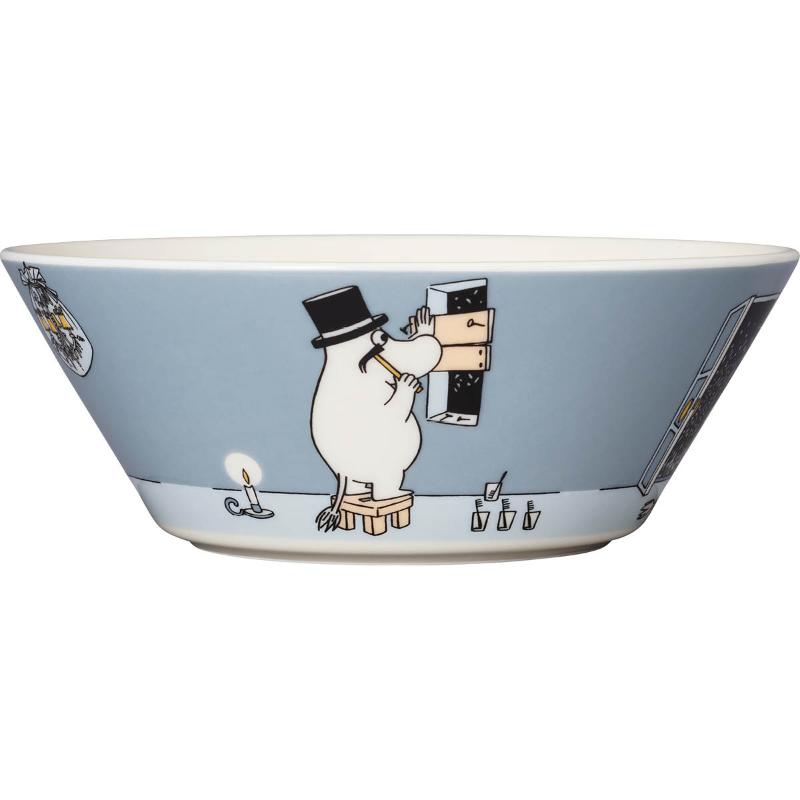 Frokostbolle 15 cm Mummipappa grå