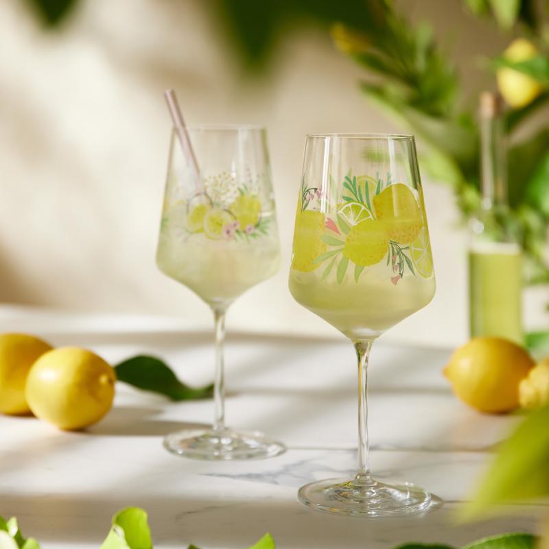 Sommertau vinglass limoncello 54 cl 2 stk
