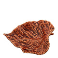 Gudrun skål 17 cm blad oransje