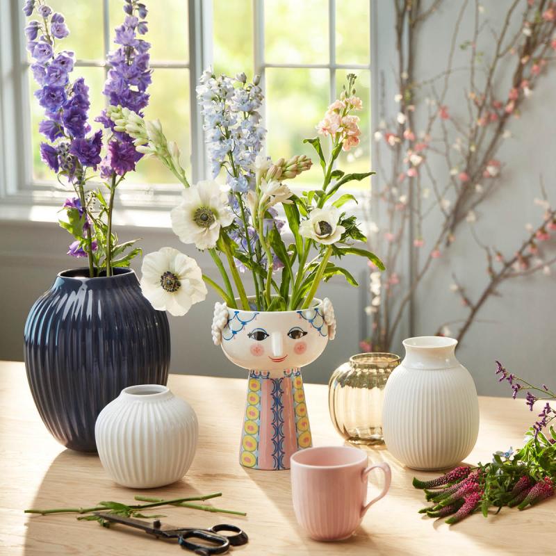 Hammershøi vase 25 cm antrasitt