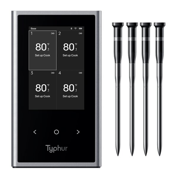 Sync Quad trådløst steketermometer Wifi & Bluetooth