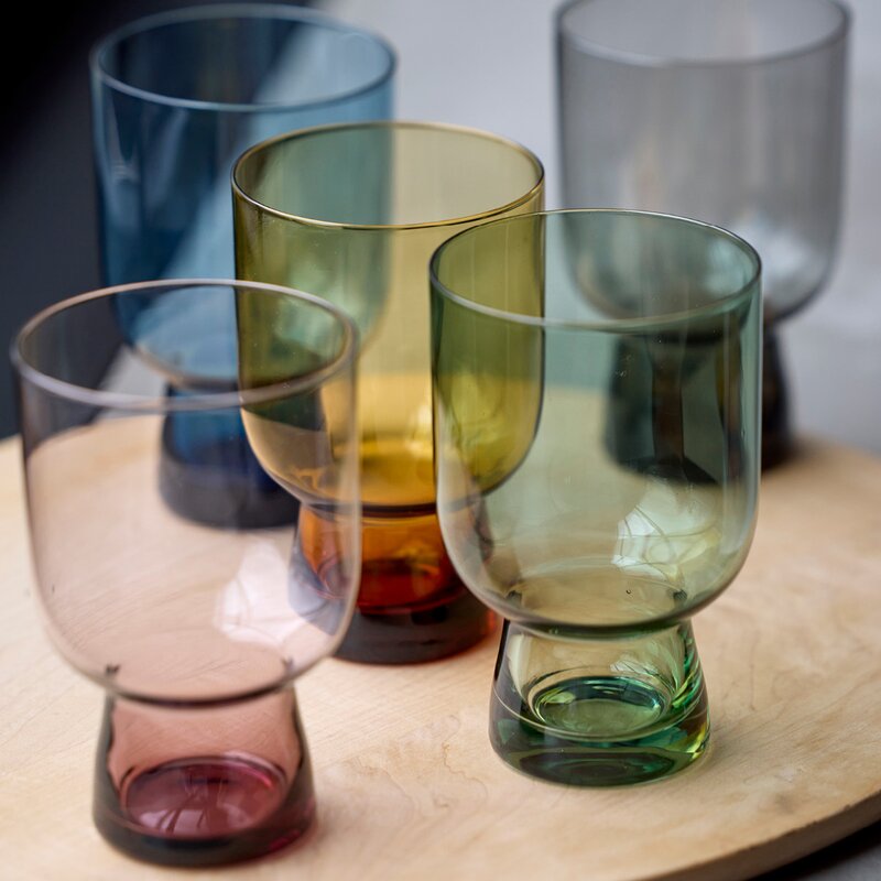 Sorrento vannglass 30 cl 4 stk amber