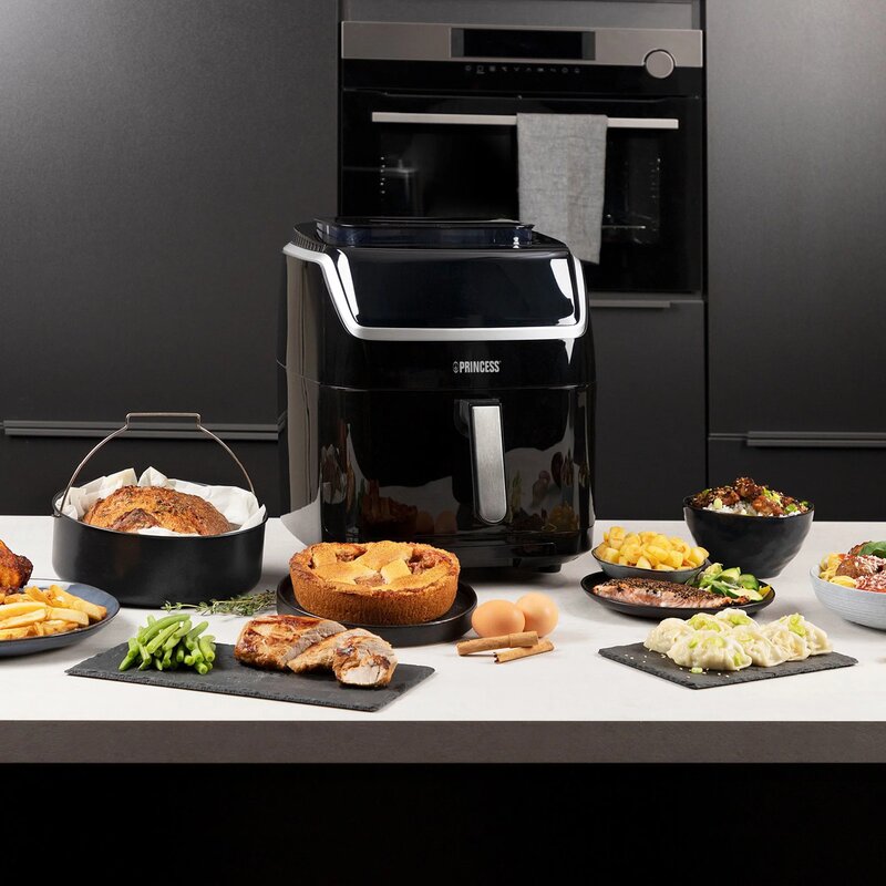 2 in 1 182080 airfryer med dampfunksjon 6,5L