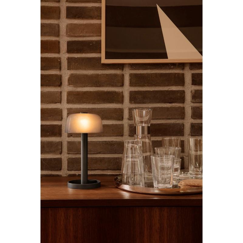 Soft Spot bordlampe 24,5 cm smoke
