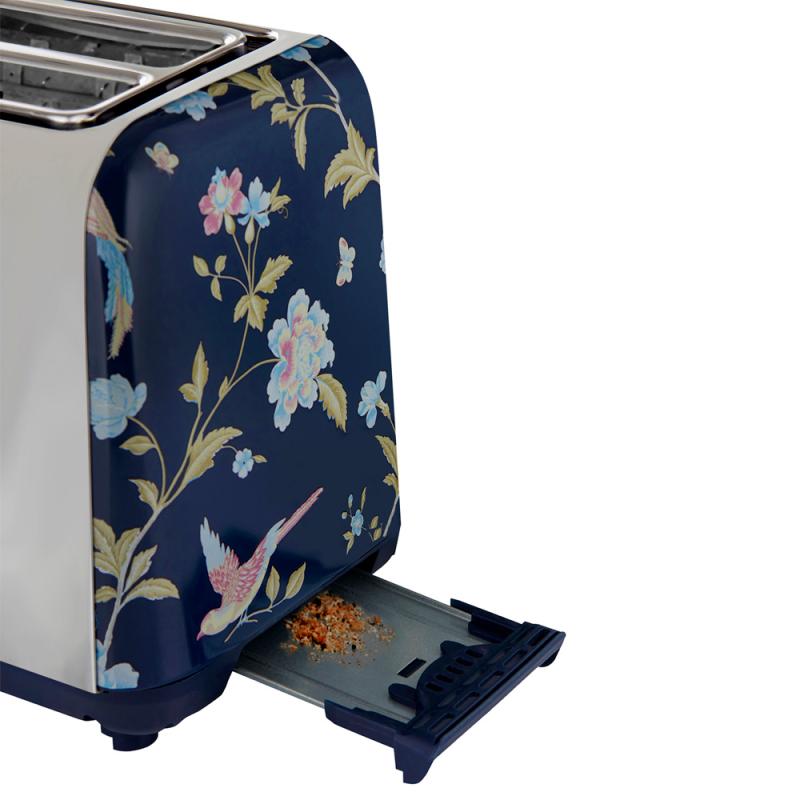 Elveden brødrister 2 skiver blue/silver