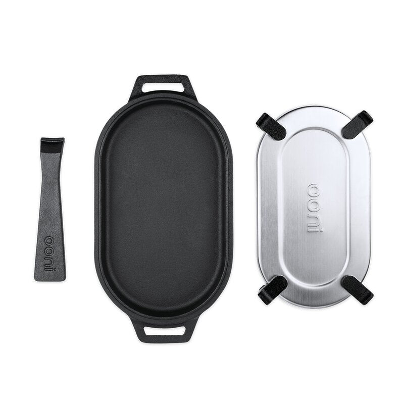 Sizzler stekepanne 31 cm støpejern