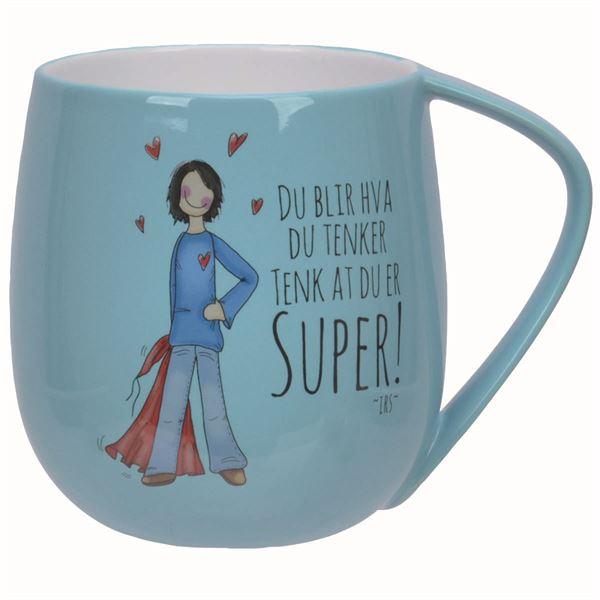Krus 40 cl super blå