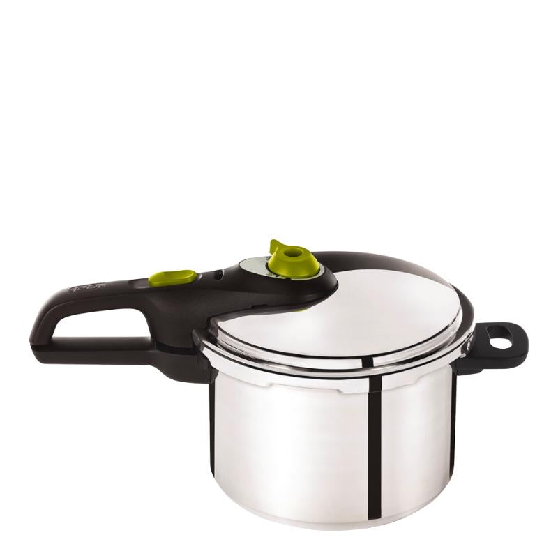 Secure 5 neo trykkoker med dampkurv 6L