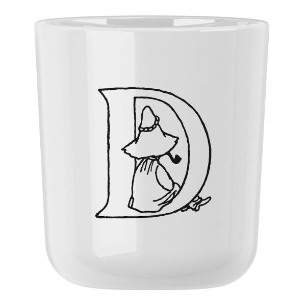 Moomin ABC krus D 20 cl hvit