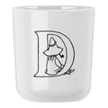 Moomin ABC krus D 20 cl hvit
