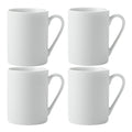 Atelier krus 28 cl 4 stk super white