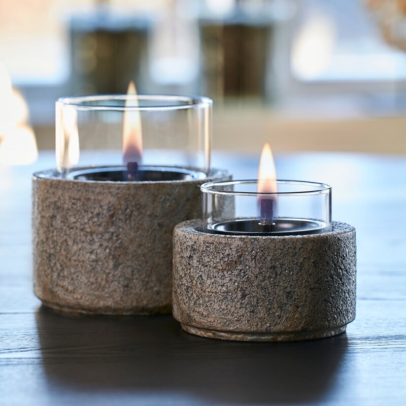 Slate bordlykt 10 0,15L stone