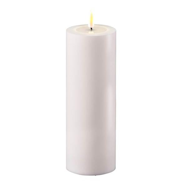 LED utendørslys 7,5x20 cm hvit