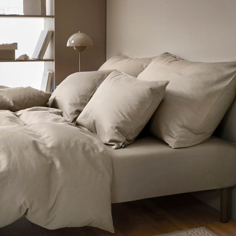 Harmoni sengetøy 140x220 cm beige