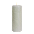 Pillar LED kubbelys 7,8x20,3 cm dusty green