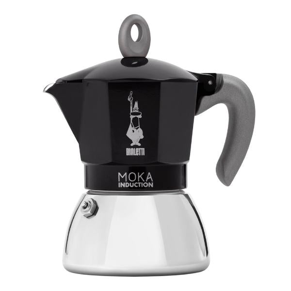 Moka induksjon espressokanne 6 kopper svart