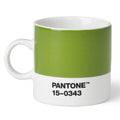 PANTONE espressokopp med hank 12 cl grønn